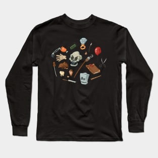 Monkey Island 3 Inventory Long Sleeve T-Shirt